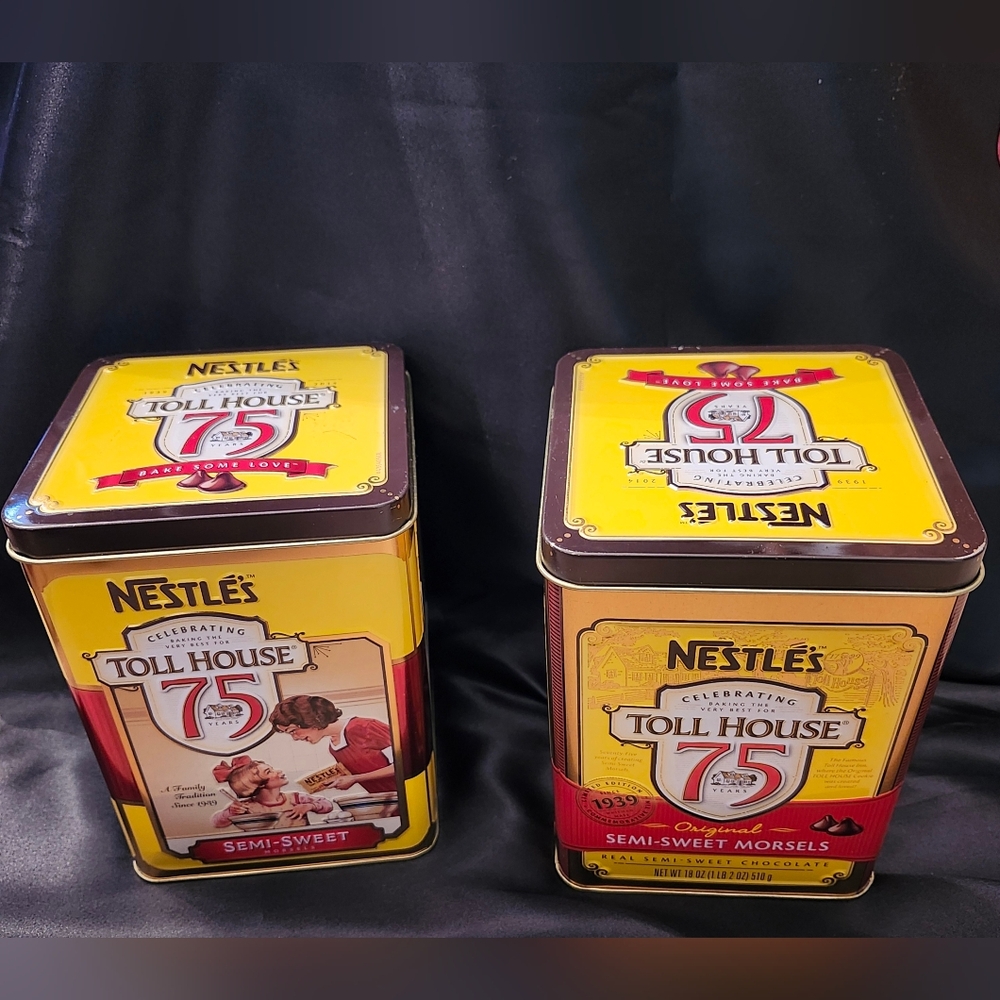 Nestlé Toll House 75th Anniversary Tins